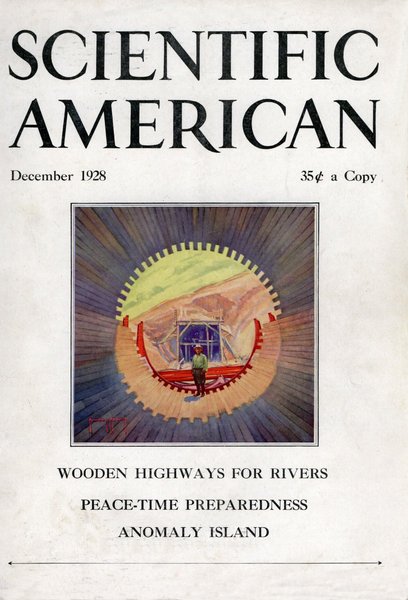 Scientific American cover Dec 1928