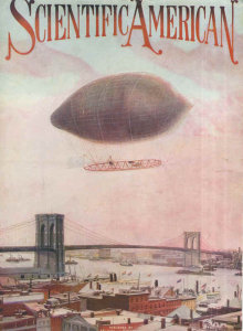 Scientific American cover 1905 - Airship