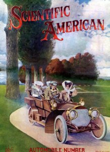 Scientific American cover 1906 - Automobile