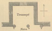 Plan of Transept