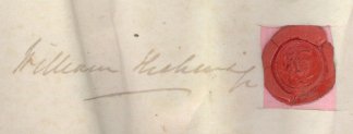 Signature of William Hichens