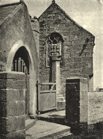St. Ives Church, South Porch, showing the 'Organ-Tower.'