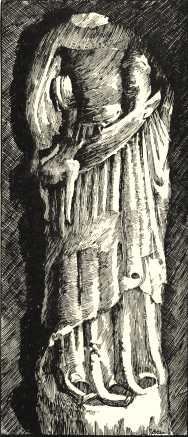 Sketch of mutilated figure